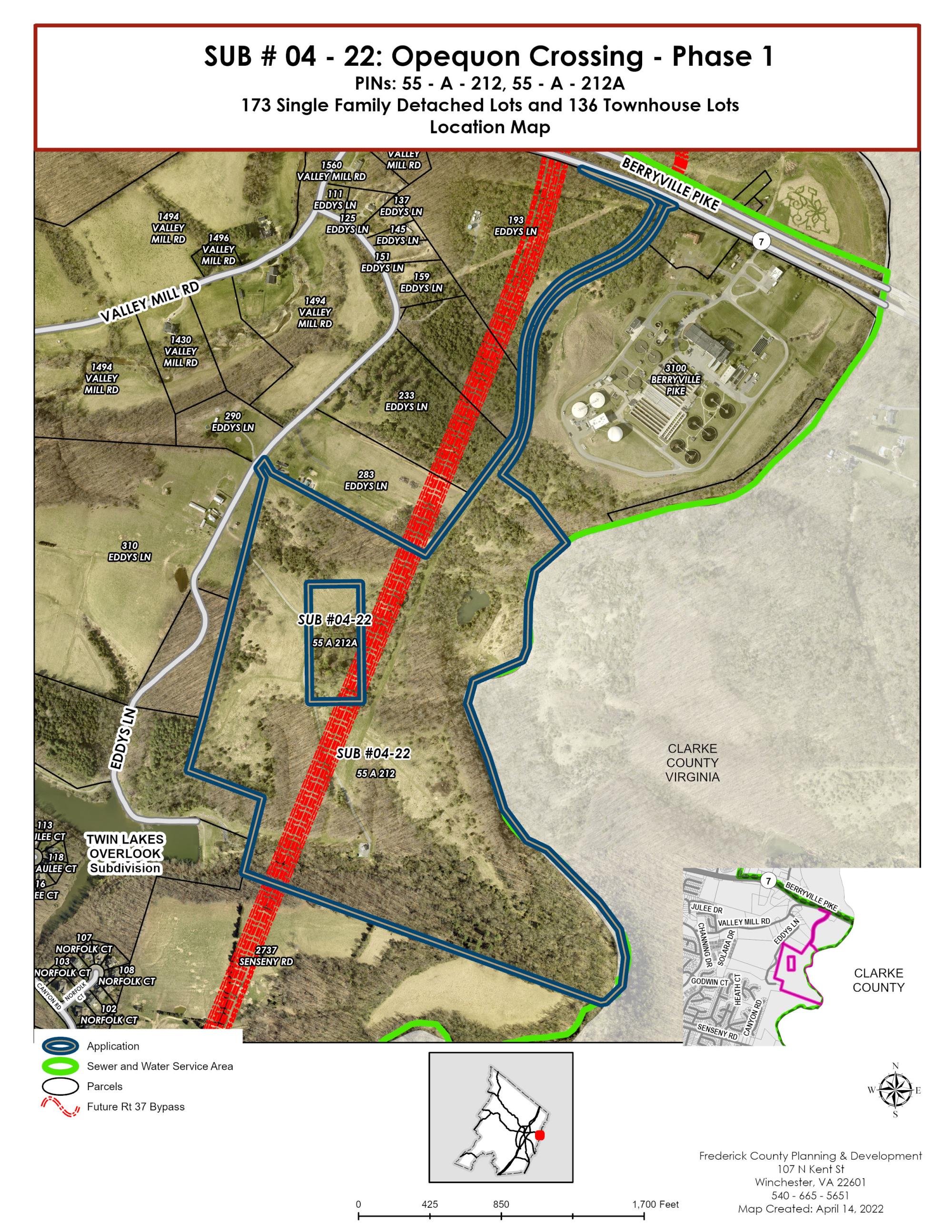 SUB 04-22 Opequon Crossing - Phase 1