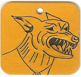 dangerous dog tag