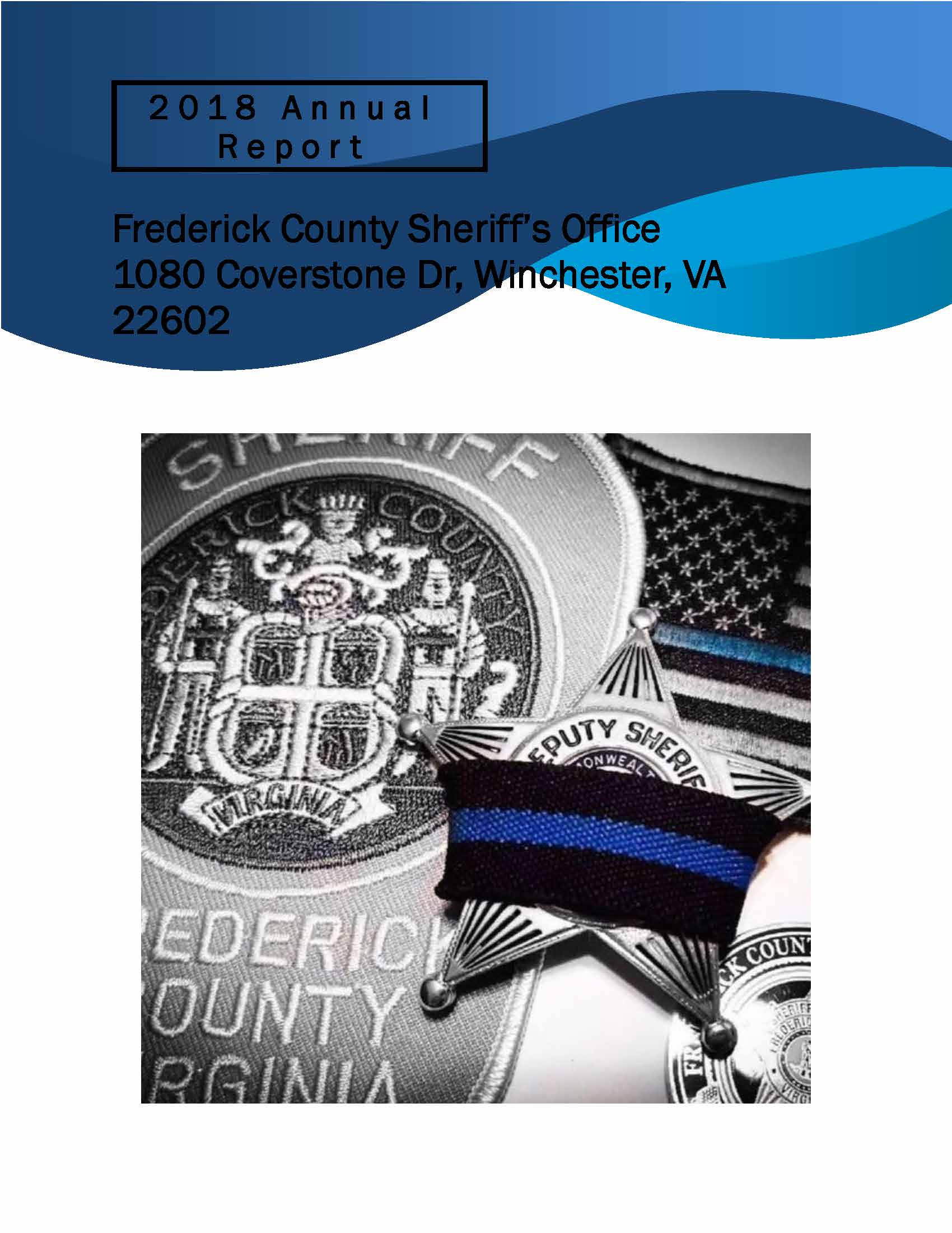 Sheriff's Office 2018 Annual Report